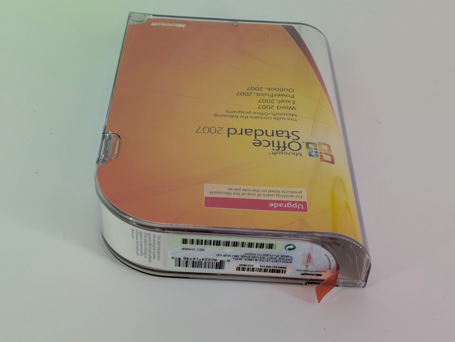 SEALED Microsoft Office 2007 Standard Upgrade