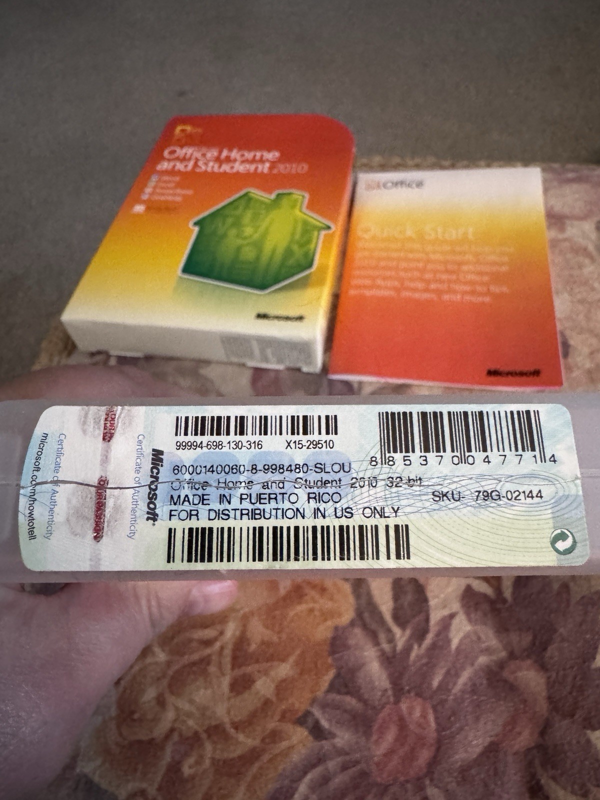 Microsoft MS Office 2010 Home and Student Family Pack For 3PCs x3 =RETAIL BOX=