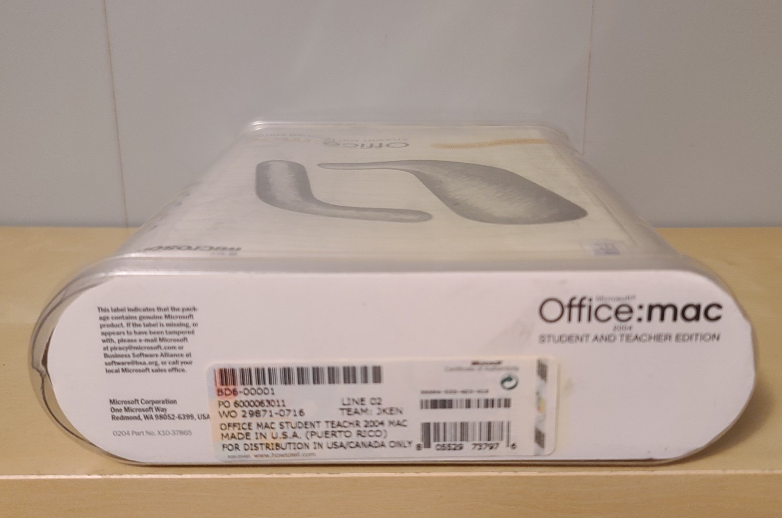 Microsoft Office Mac 2004 Student and Teacher Edition