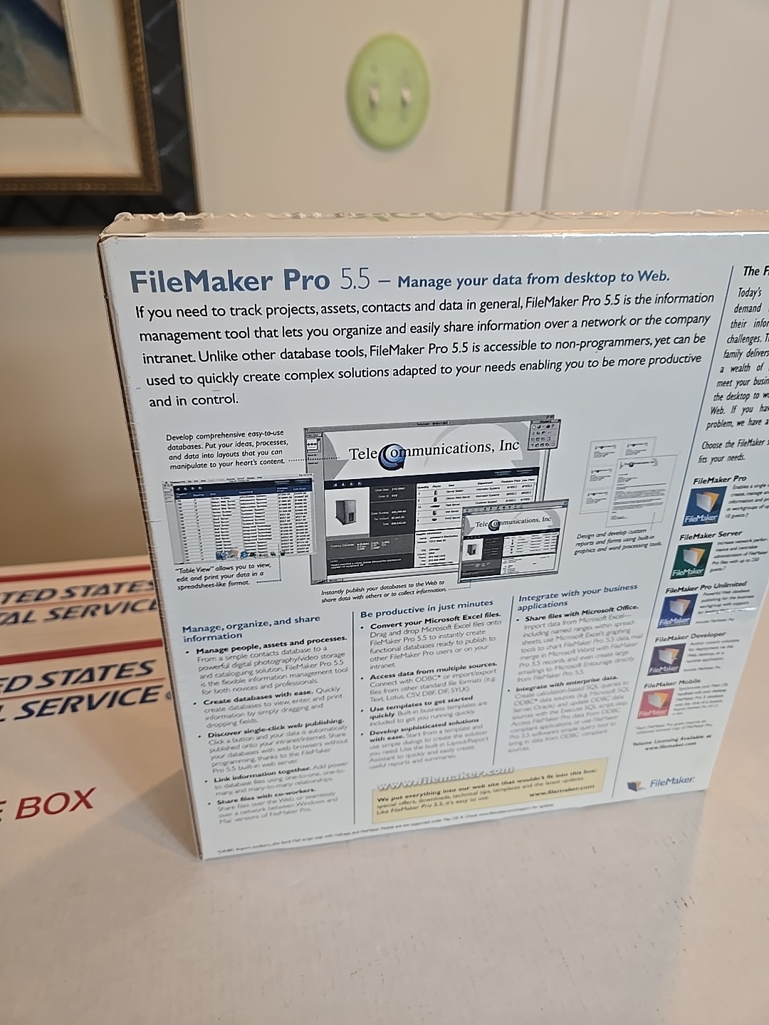 FILEMAKER PRO 5.5 For Mac, New, Sealed