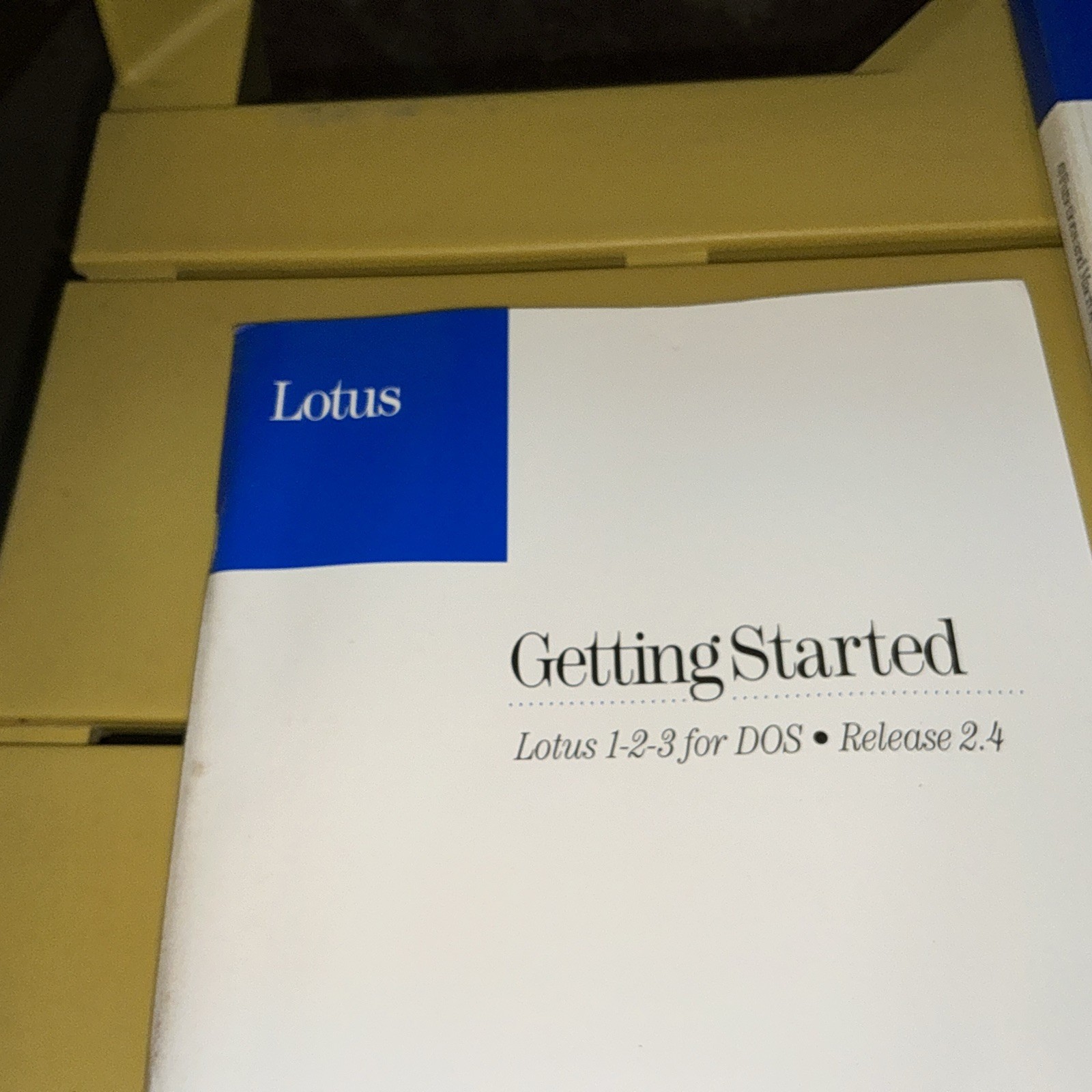 Lotus Notes 1-2-3 for Windows vers 1.1 brand new computer software