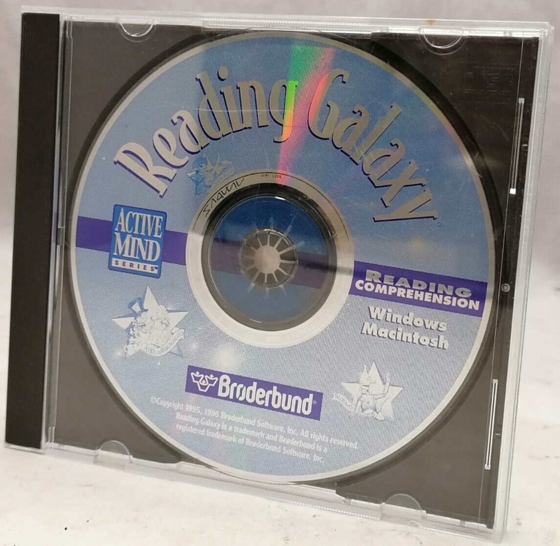 Vintage 1996 Broderbund Reading Galaxy Reading Comprehension P/N: 4972020