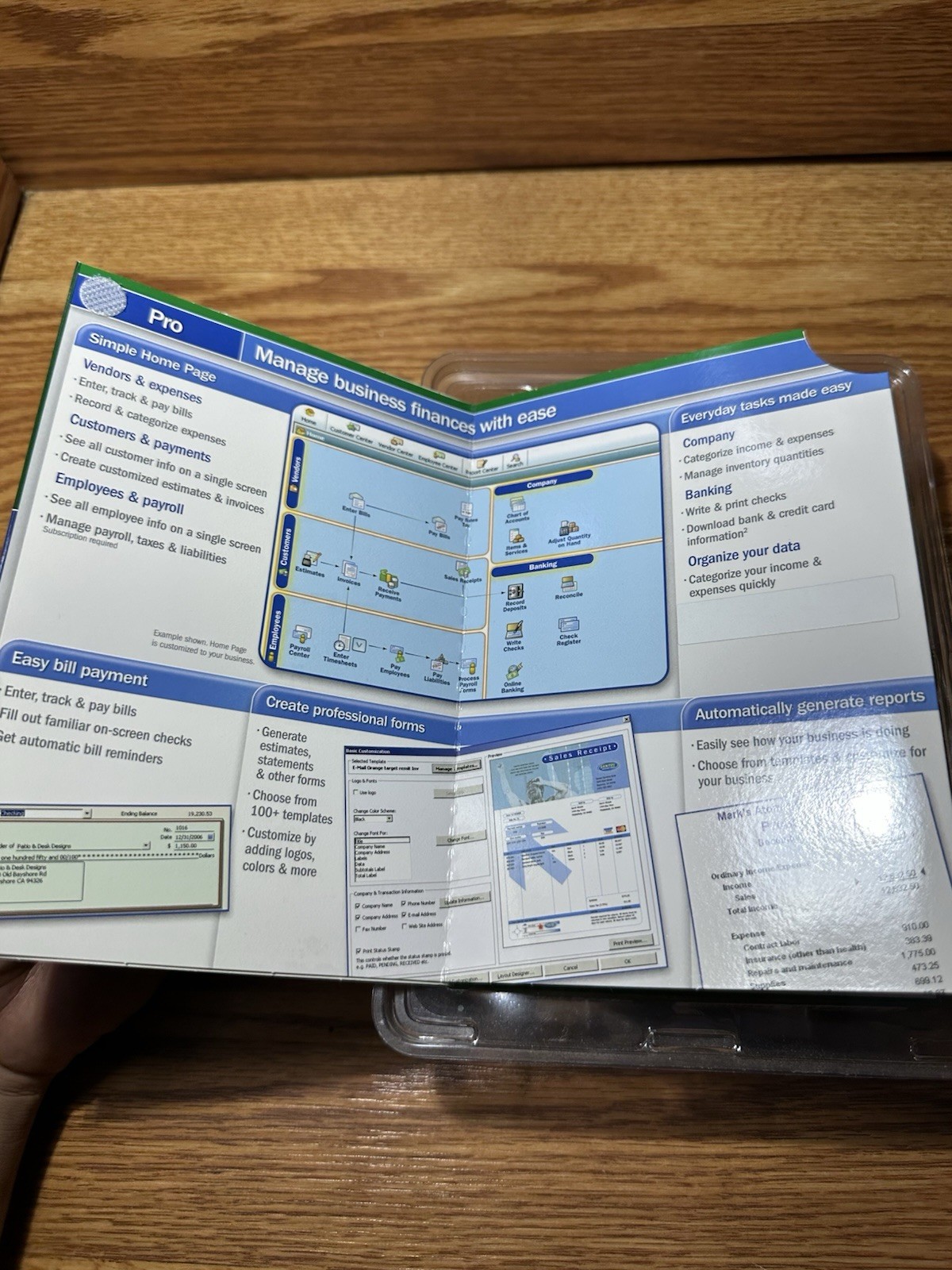 Intuit Quickbooks Pro 2007 Small Business Financial Software Win 2000/XP/Vista