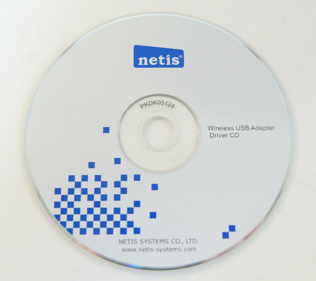Netis Wireless USB Adapter Driver CD PKDK05124 PC Program Software Disc