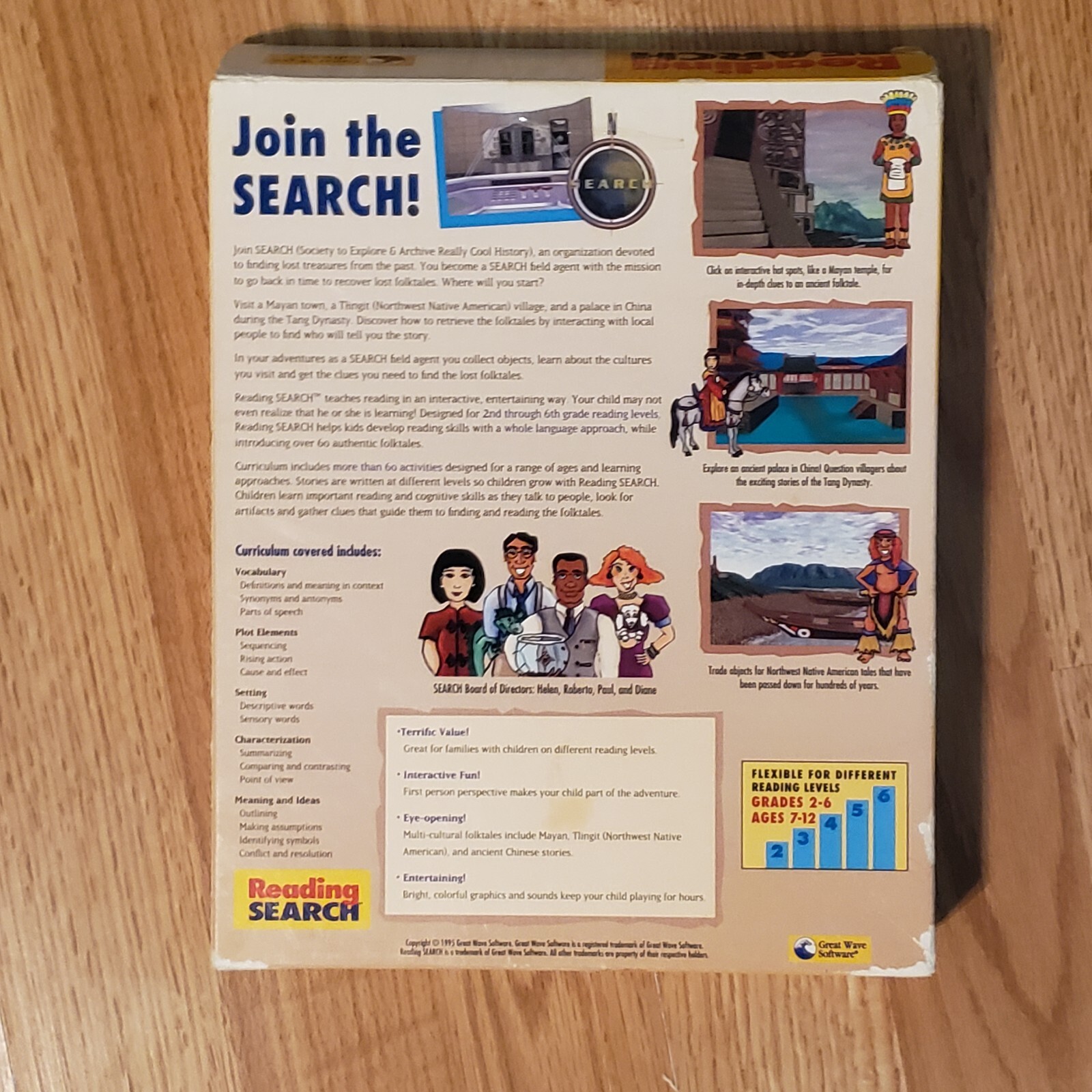 Reading Search: In search Of The Lost Folktales 1995 Great Wave Software