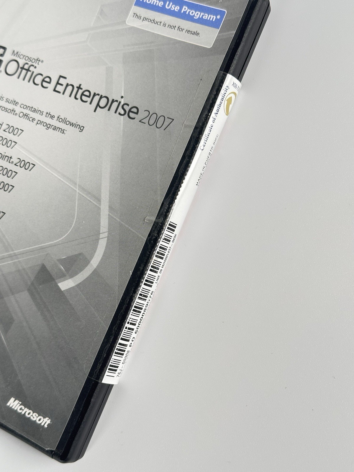 Microsoft Office Enterprise 2007 (Home Use) w/Key (Word, PowerPoint, Excel, Etc)