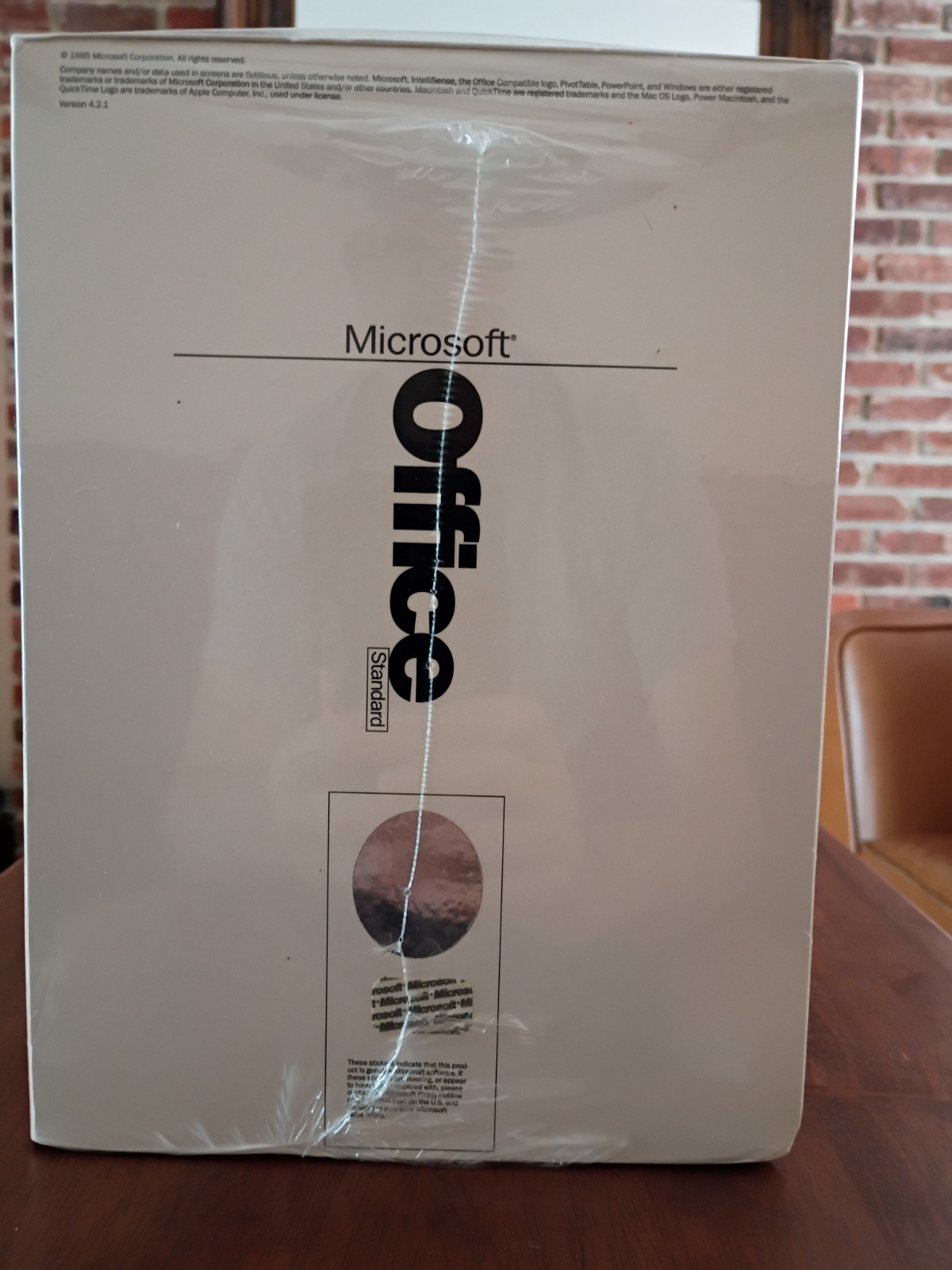 Microsoft Office Standard 4.2.1 for Mac in the Original Box