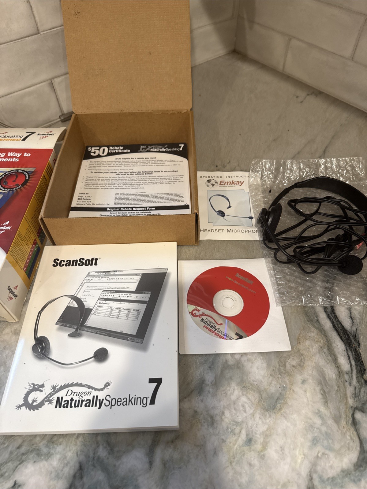Dragon Naturally Speaking 7 Standard- By Scansoft