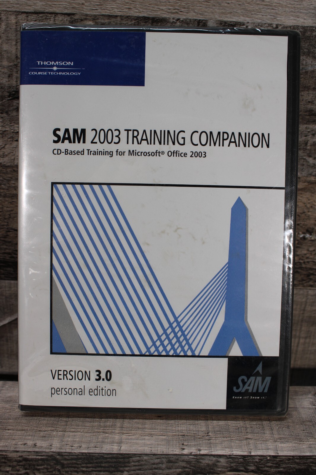 SAM 2003 Microsoft Office Training CD’s by Thomson Course Technology