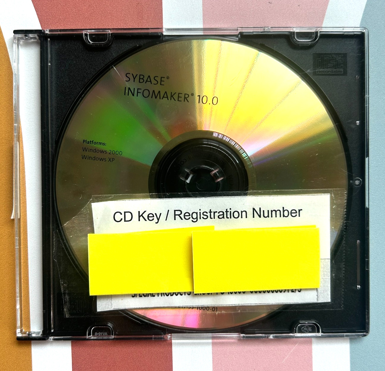 Sybase InfoMaker 10.0 for Microsoft Windows 2000 and XP w/ Key
