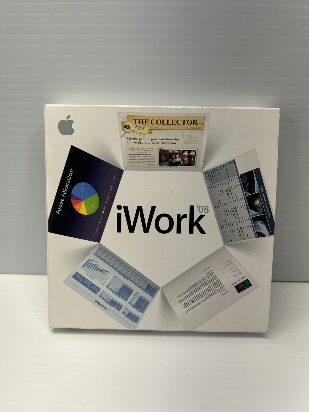 iWork 08 Mac Apple Keynote Pages Numbers Software Package MB624Z/A