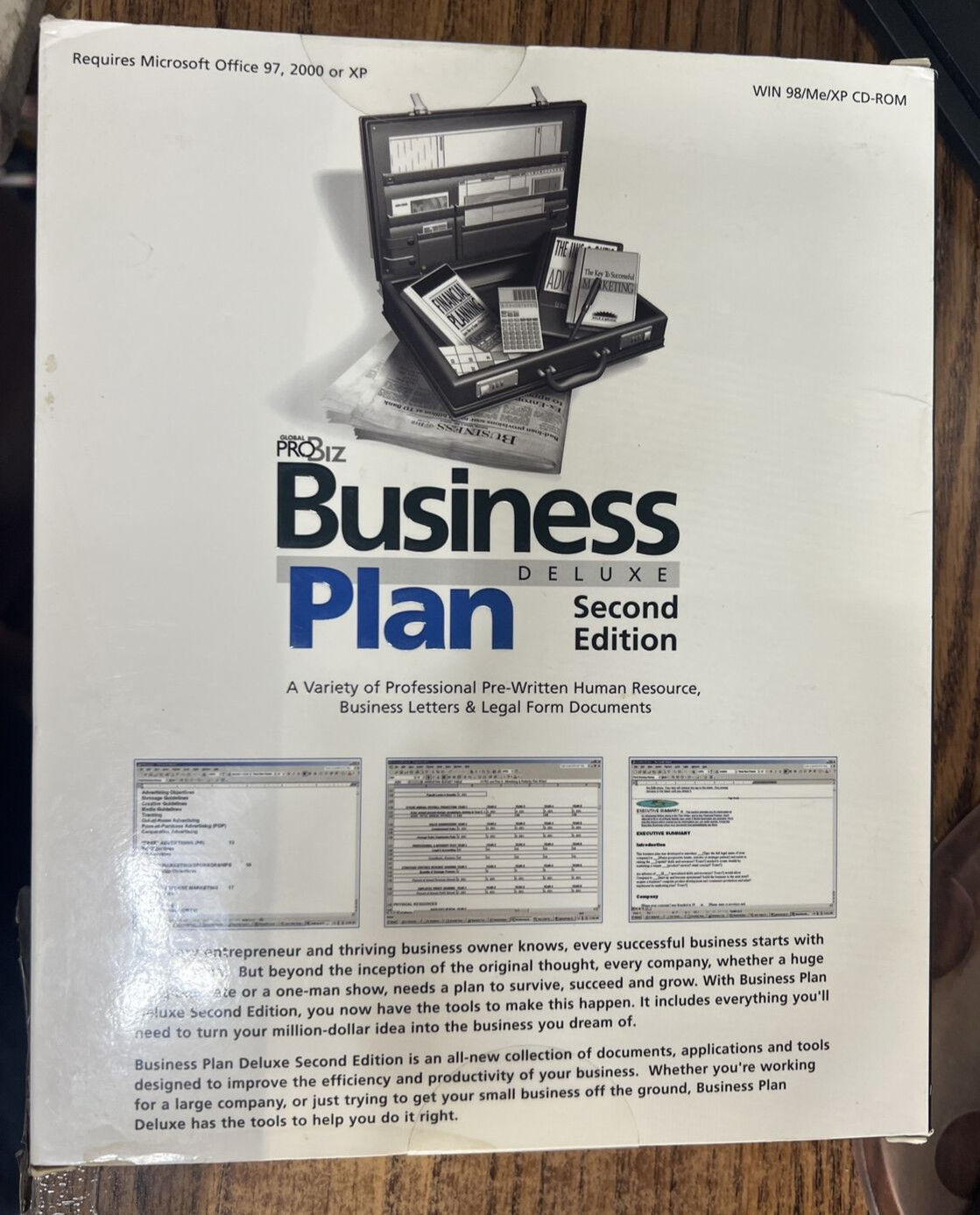 ProBiz Business Plan 2nd PC CD company entrepreneur document templates tools!