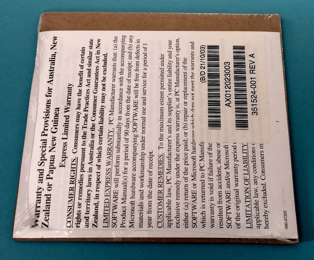 Microsoft Windows Services For UNIX 3.0, new and still factory sealed