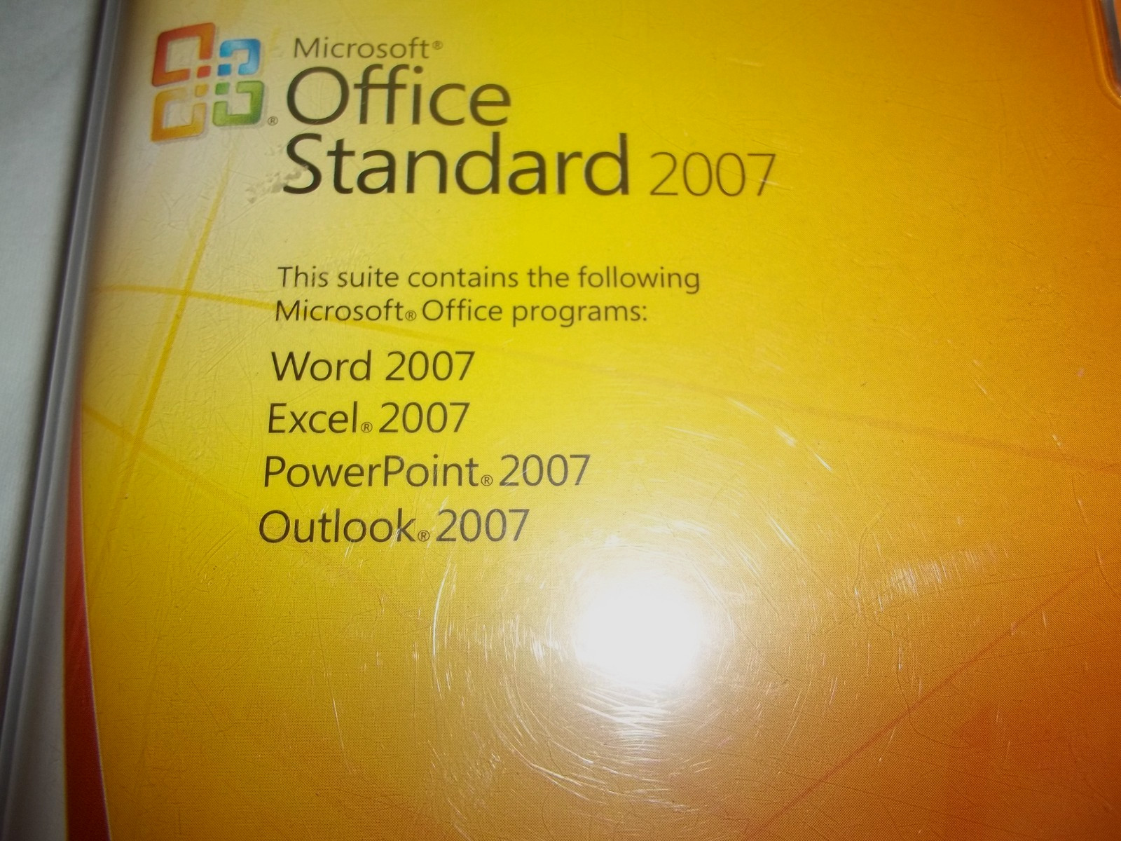 Retail Microsoft Office Standard 2007 w/ Product Key Word Excel PowePoint