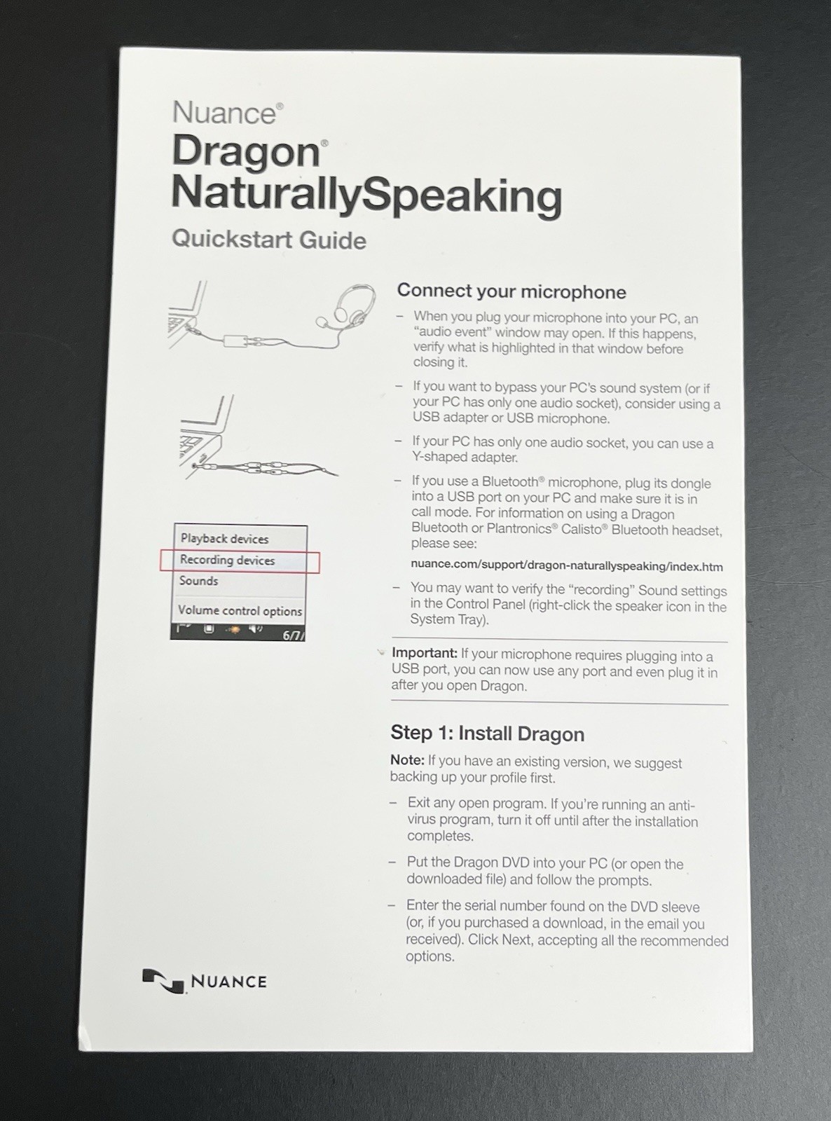 Nuance Dragon NaturallySpeaking Home 13 Speech Recognition Software *OPEN BOX*