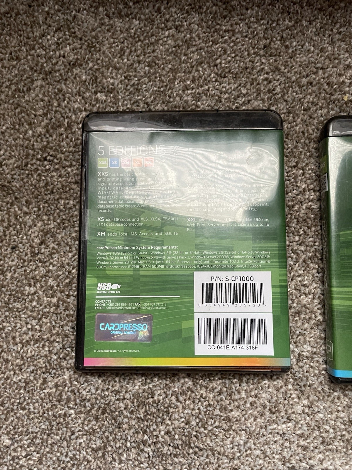 CardPresso XXS Edition Software Upgrade To XL or XXL Editions (All Regions)