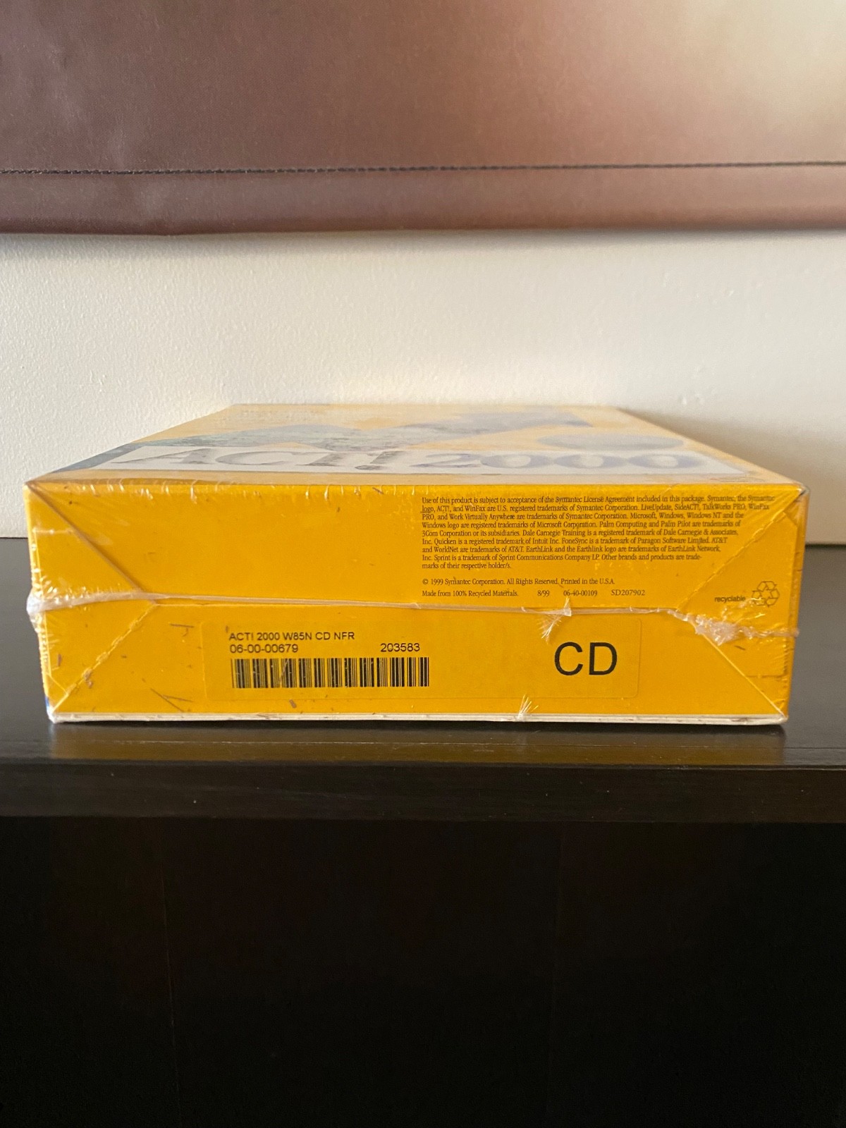 Vintage 2000 Symantec ACT! 2000 BRAND NEW SEALED – FAST SHIPPING 🚛🚛💨💨