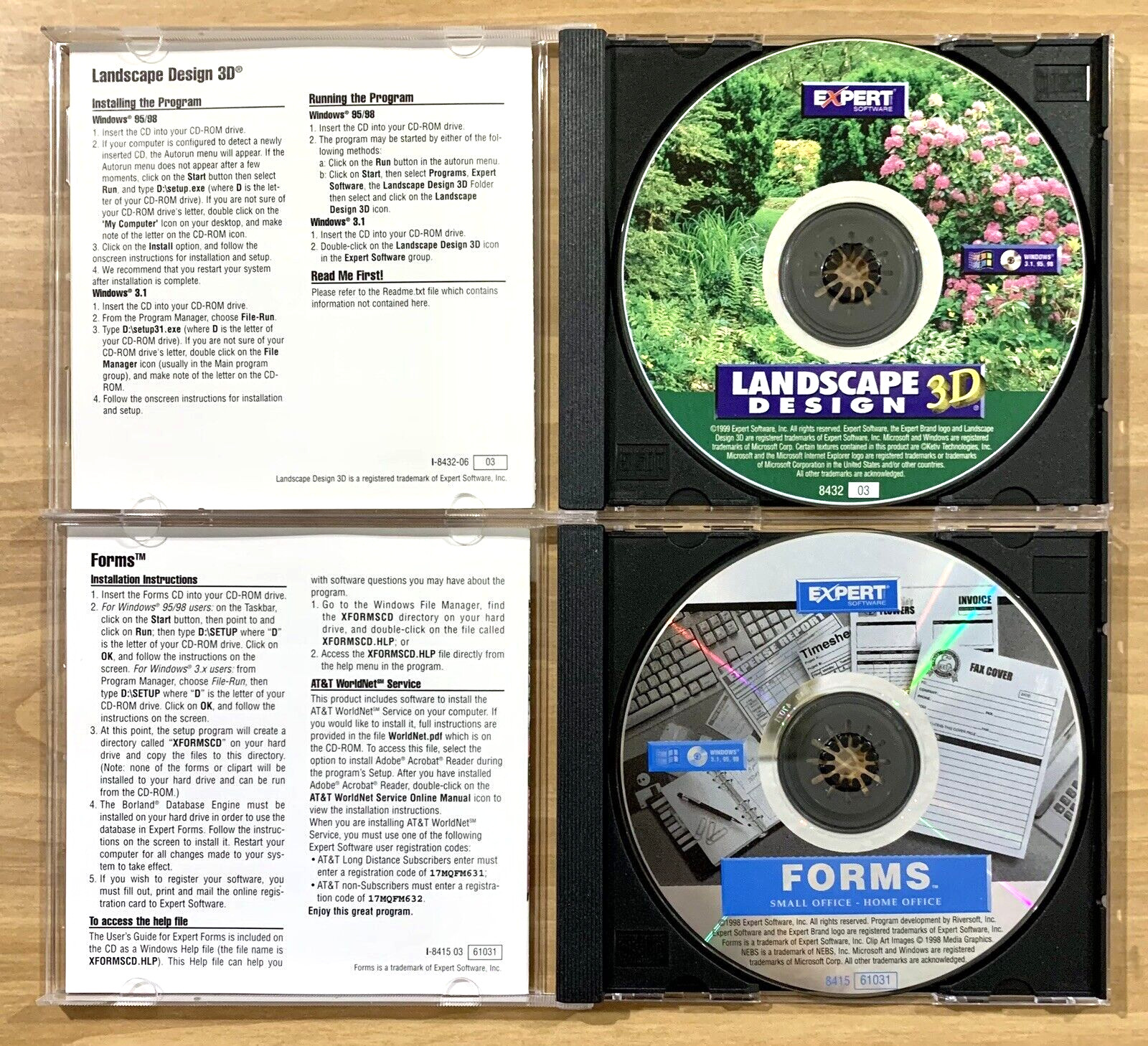 CD-ROM ~ Expert ~ 5 Different Discs ~ E ~ Year?? ~ !L🟡🟡K!