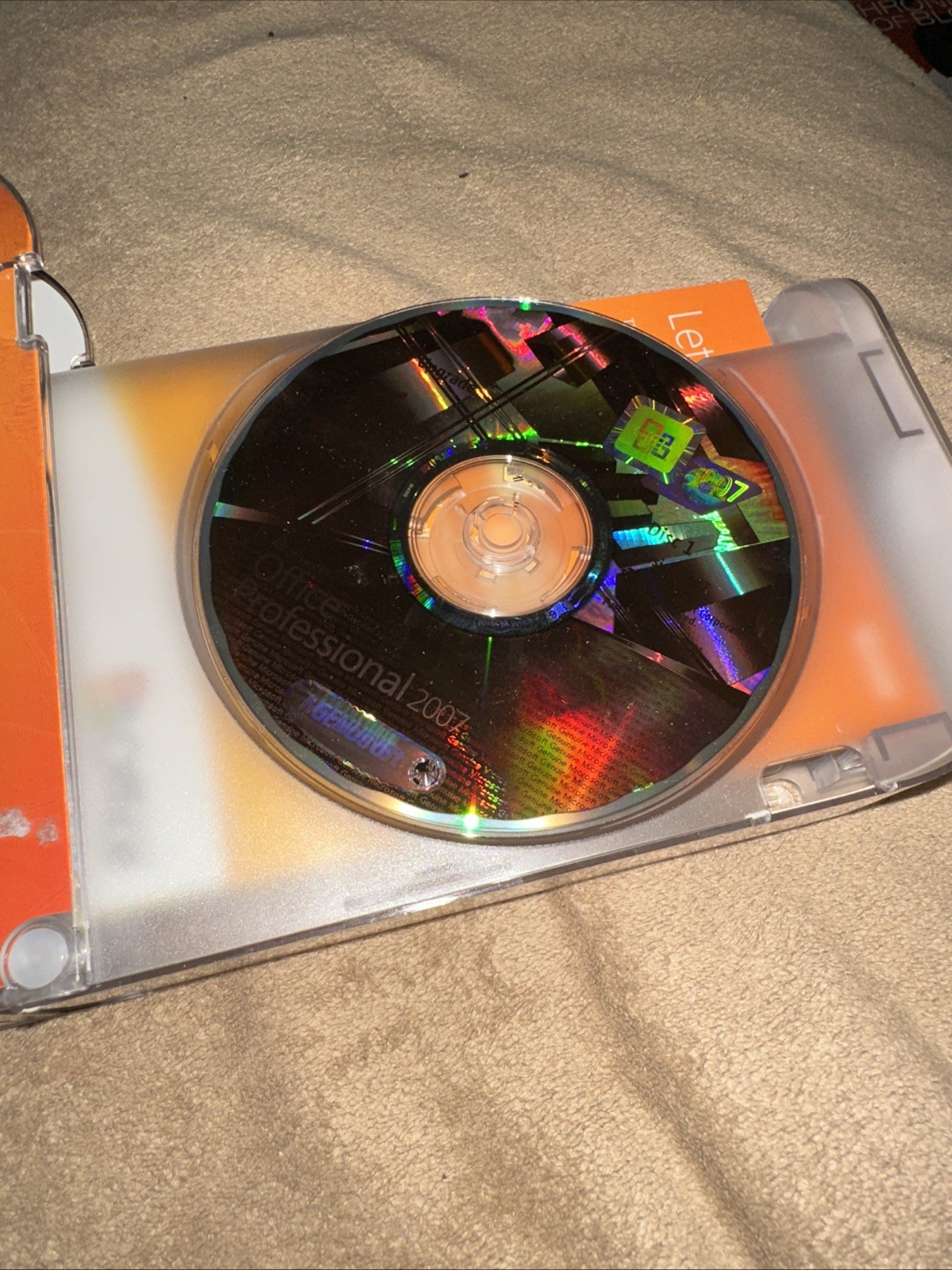 Microsoft Office Professional 2007 Upgrade With Product Key & Papers 269-11093