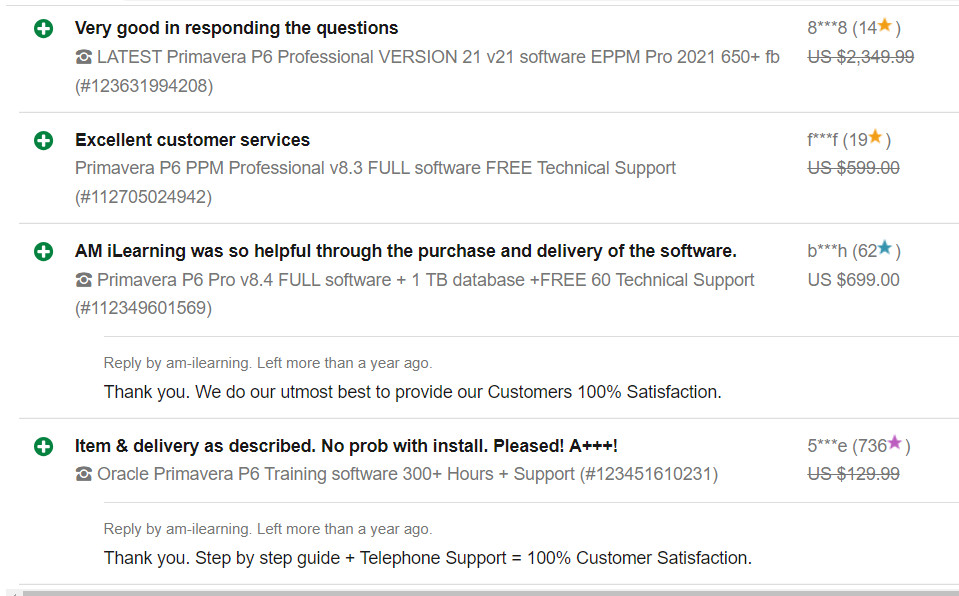 ☎ Primavera P6 PPM Pro v17 FULL software 60 Days Technical Support FAST delivery
