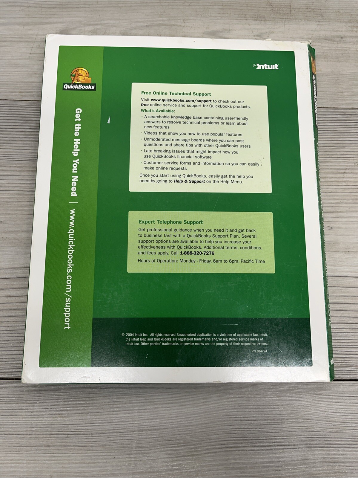 Quickbooks Reinstall Pack,2005 Financial Software, Small Businesses 98SE, 2000XP