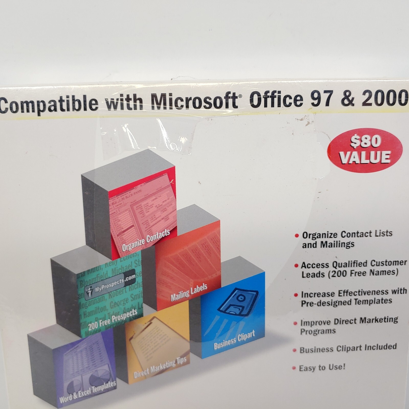 Vintage Office Builder PC 1999 Software Program MySoftware Company