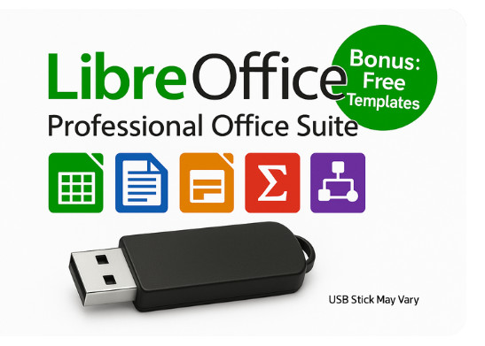Libre Office 2025 for Windows, with AI Package – Microsoft Office Alternative