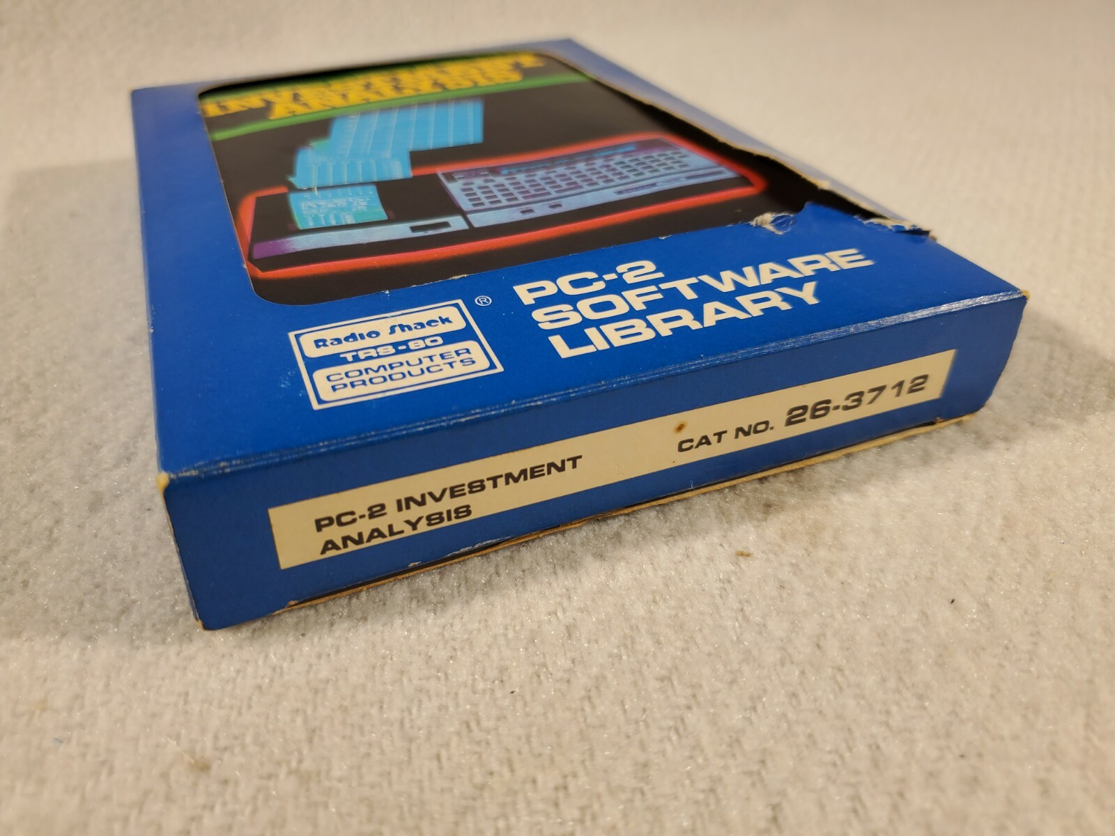 Radio Shack Tandy TRS-80 PC-2 Software Library Cassette ~ Investment Analysis