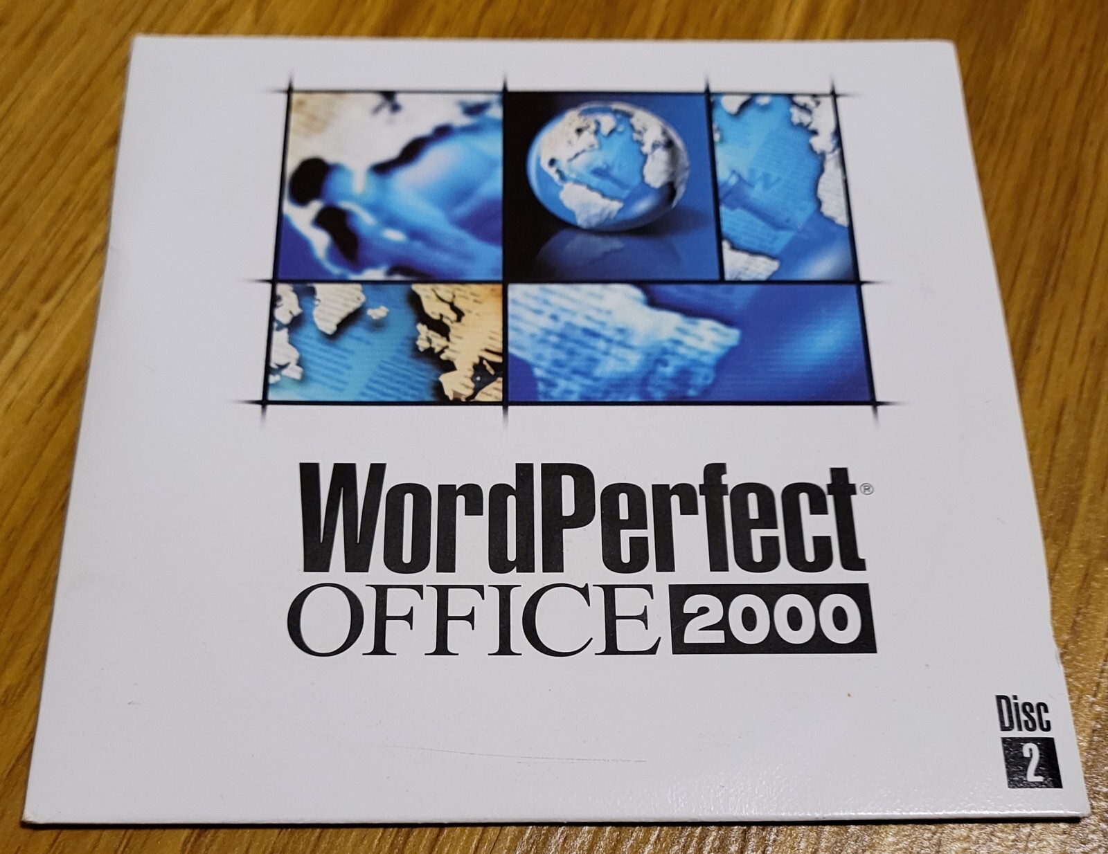 Vintage Corel Word Perfect Office 2000 Suite CDROM