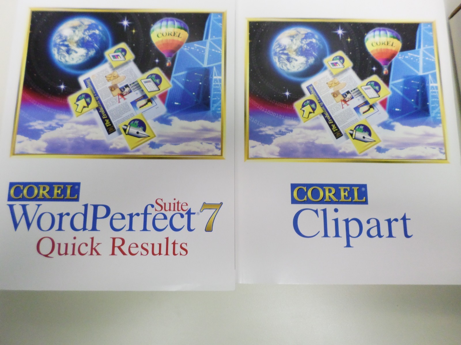 COREL WORDPERFECT SUITE 7 (RETAIL BOX) for WINDOWS 95 on CD 32 Bit