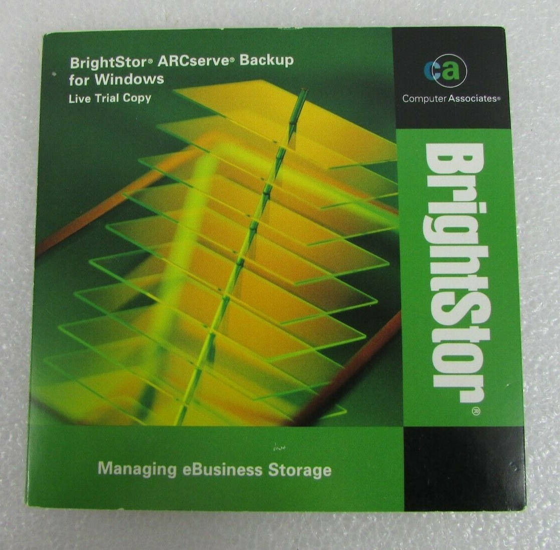 Brightstor ARCserve Backup For Windows Release 11 Live Trial PC Program