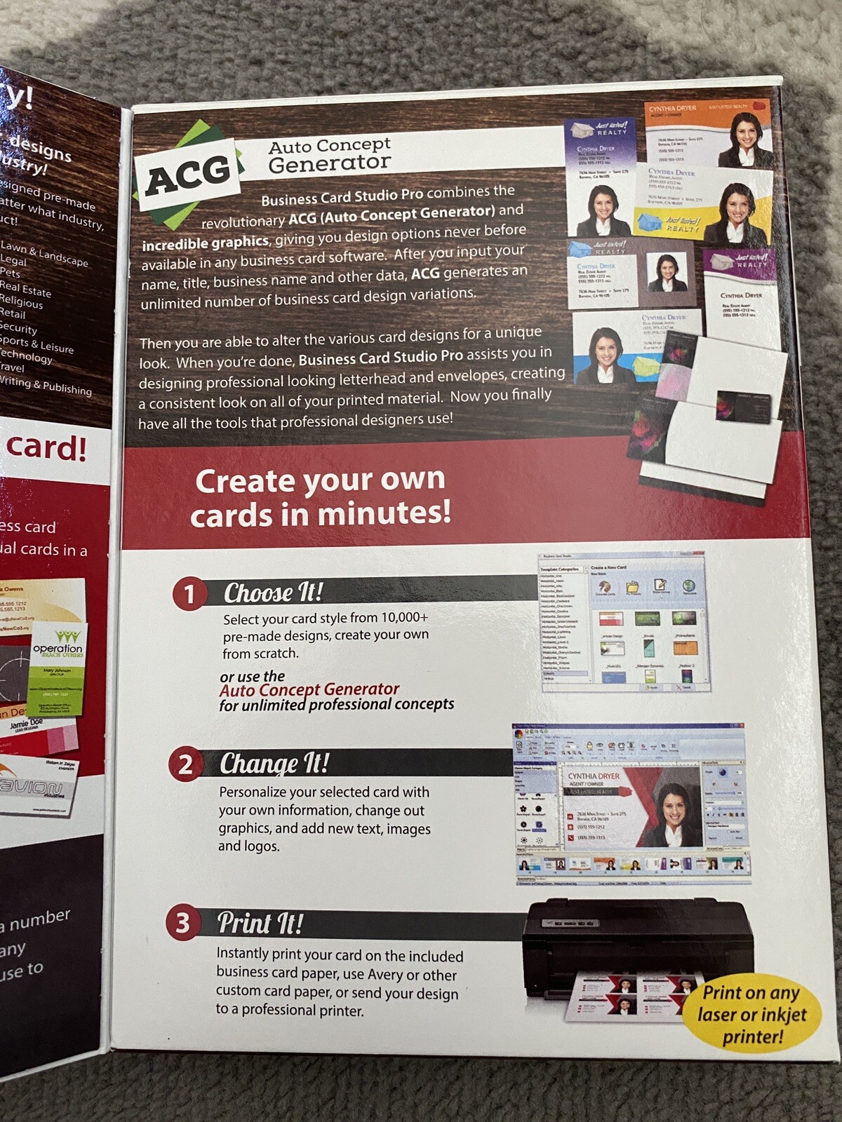 Summitsoft Business Card Studio Pro Disc & Download