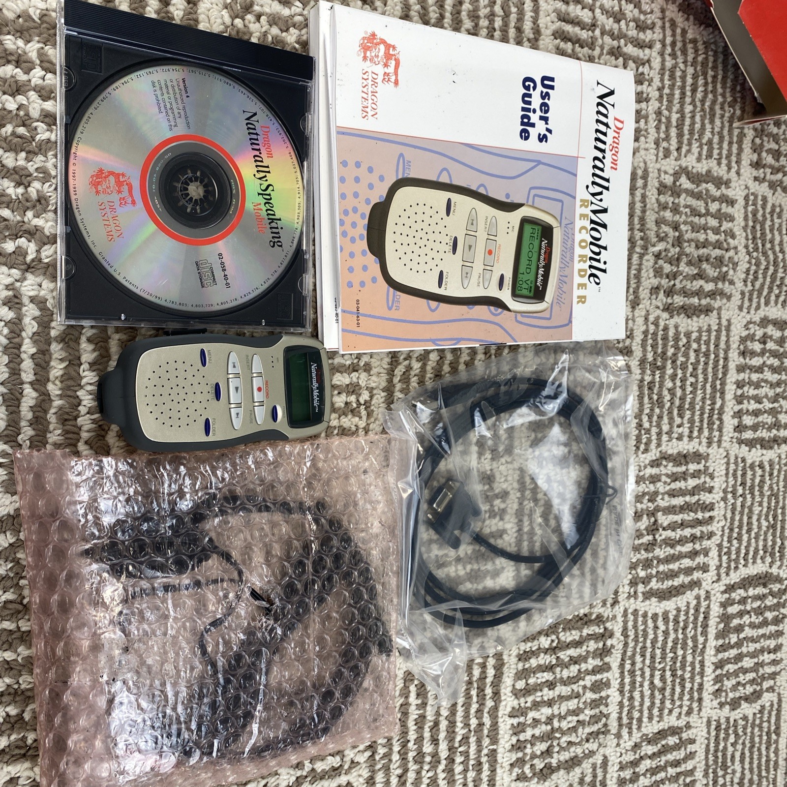 Dragon NaturallySpeaking Mobile Version 4.0 Speech Recognition Software