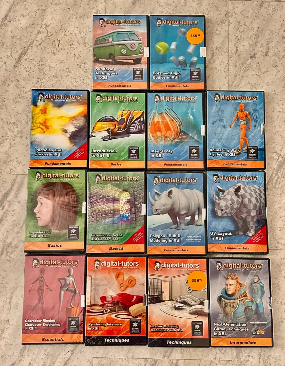 Softimage XSI Training CD’s