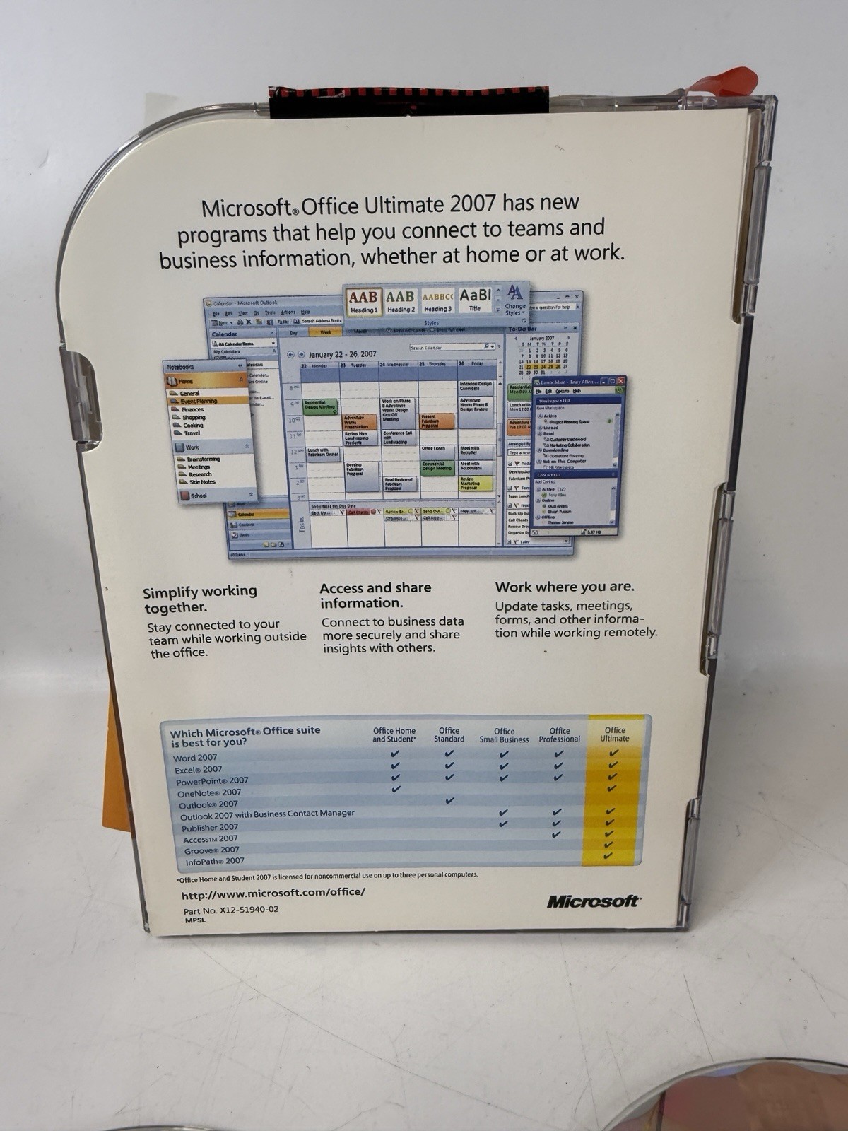 Office 2007 Enterprise 10 Pc’s + Visio 2007 Software