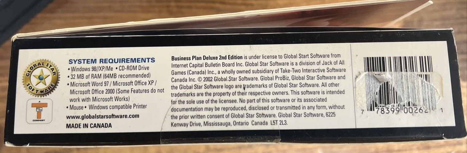 ProBiz Business Plan 2nd PC CD company entrepreneur document templates tools!