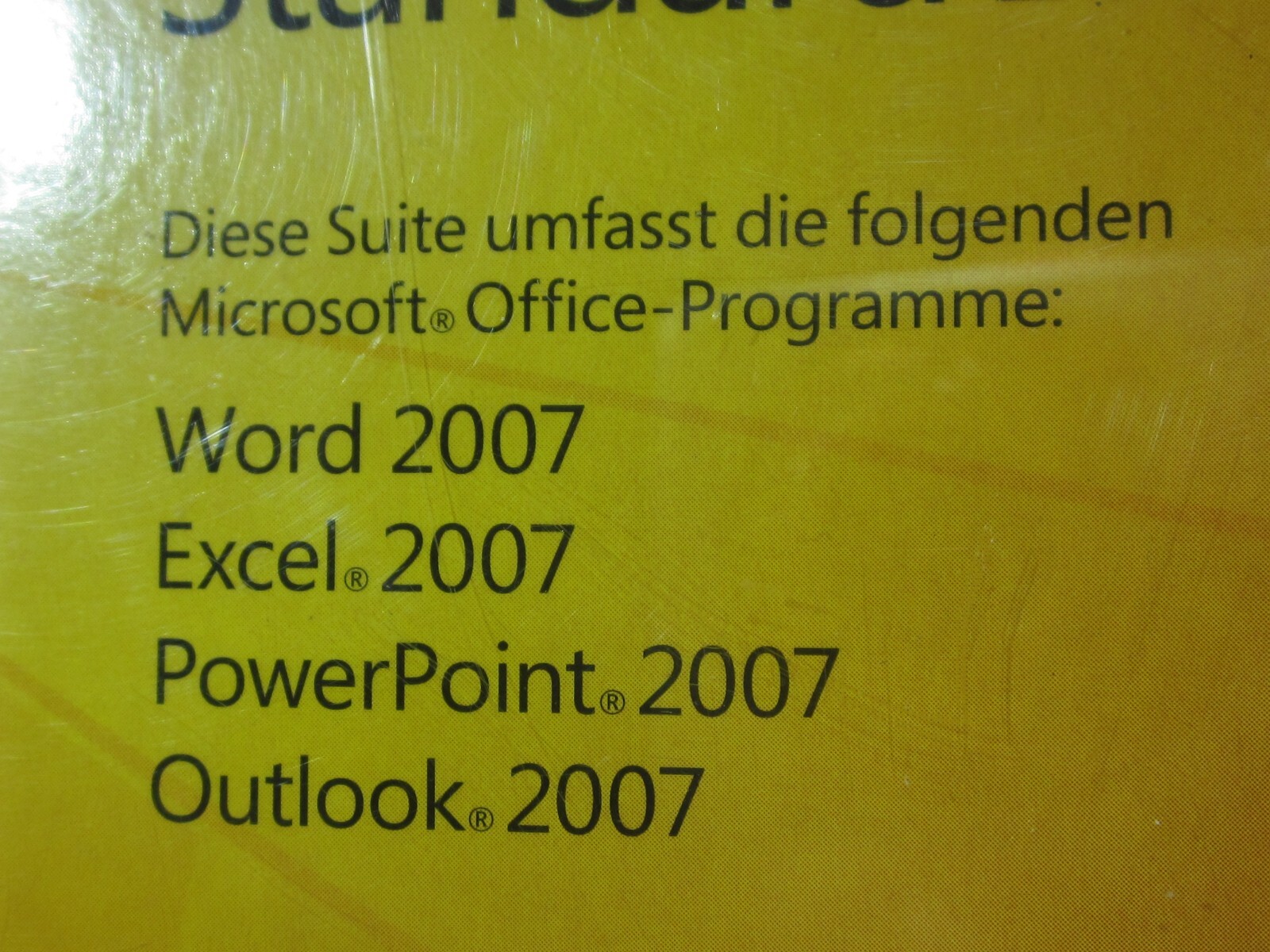 Microsoft Office 2007 Standard 2007 with CD and Product Key World Excel Power