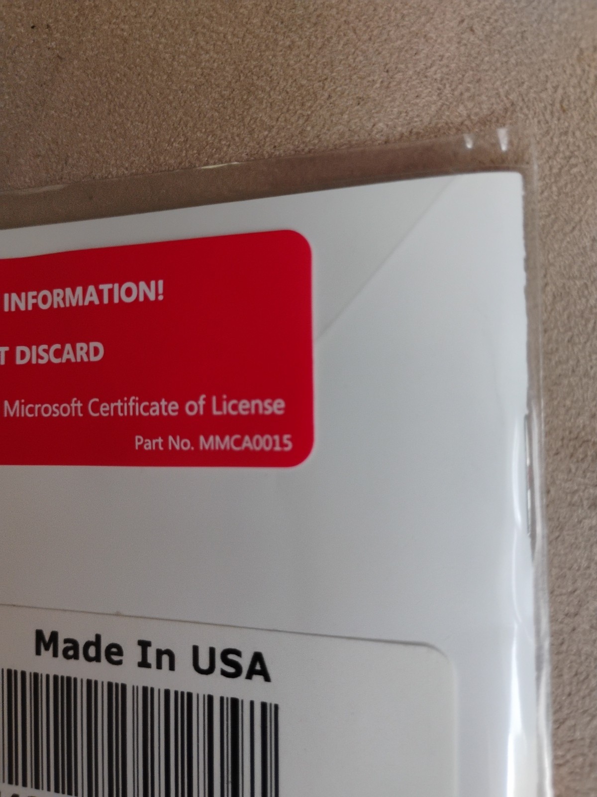 Microsoft Office Professional 2013 Full Retail Product Key Card Never Opened