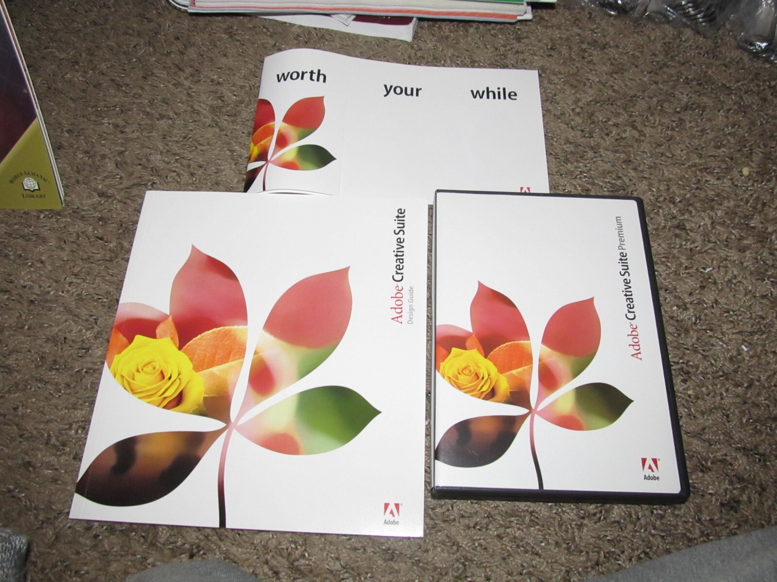 Adobe Creative Suite Premium Education Macintosh Mac OS X Excellent 2004 6 disc