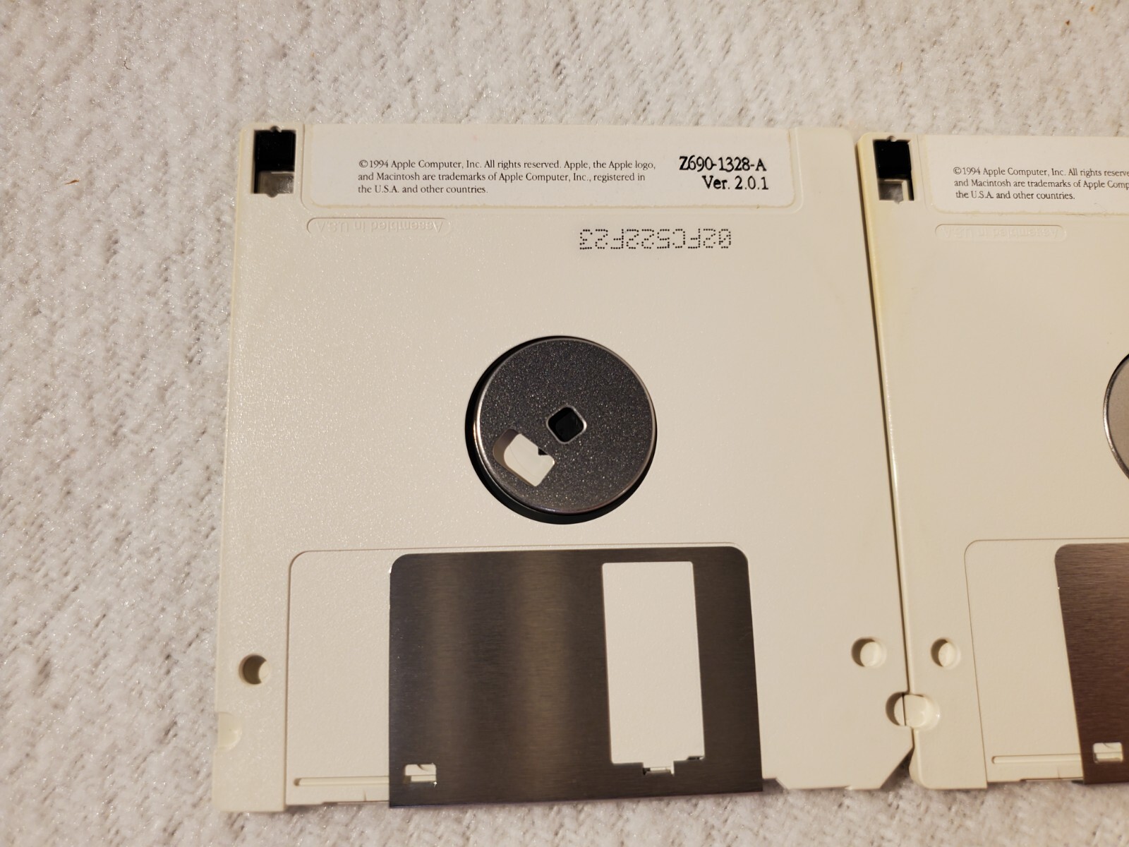 Vtg 1994 Apple Macintosh Remote Access Client v.2.0.1 ~ 3.5″ Floppy Disks