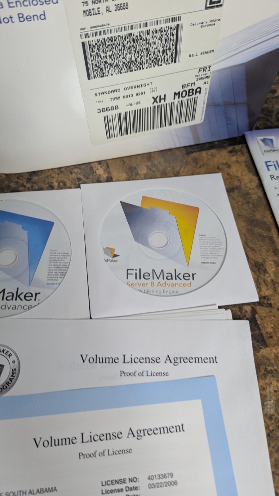 FILEMAKER PRO 8 & Server 8 ADVANCED SOFTWARE Windows Mac MULTILINGUAL ED.