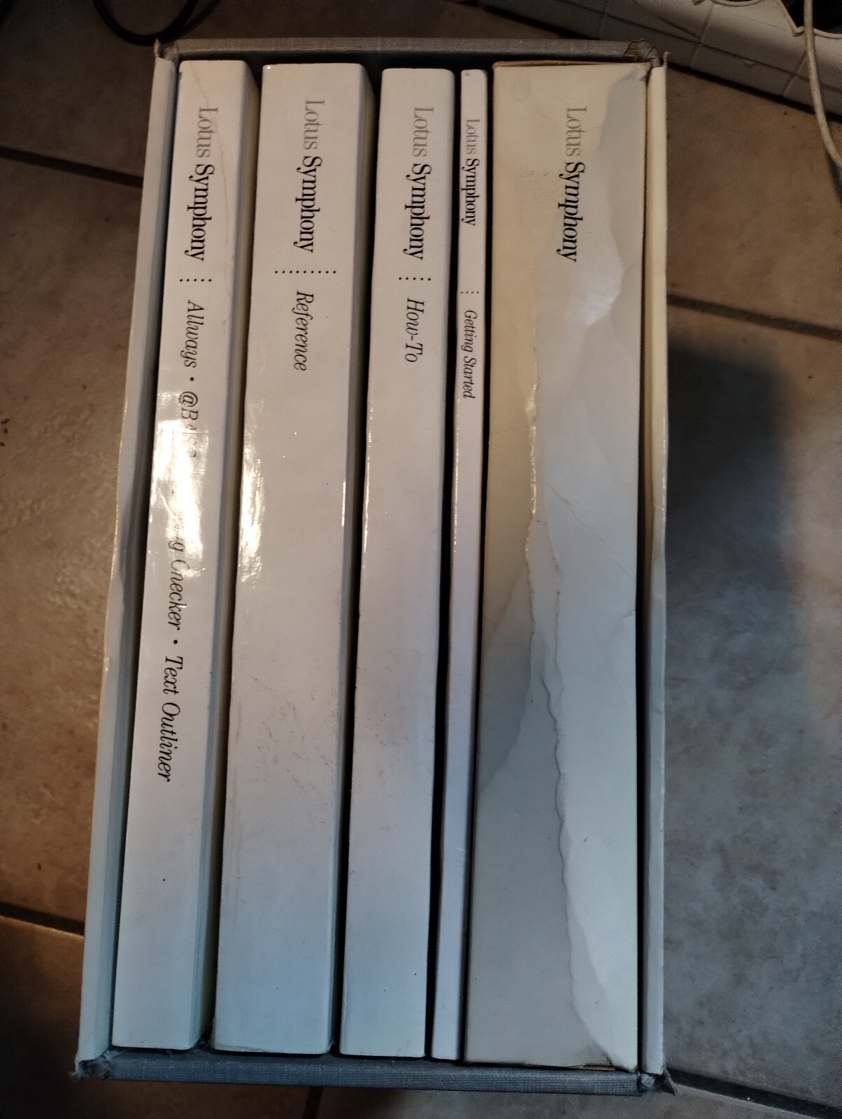 LOTUS SYMPHONY – English – Floppy 5 1/4 – DOS