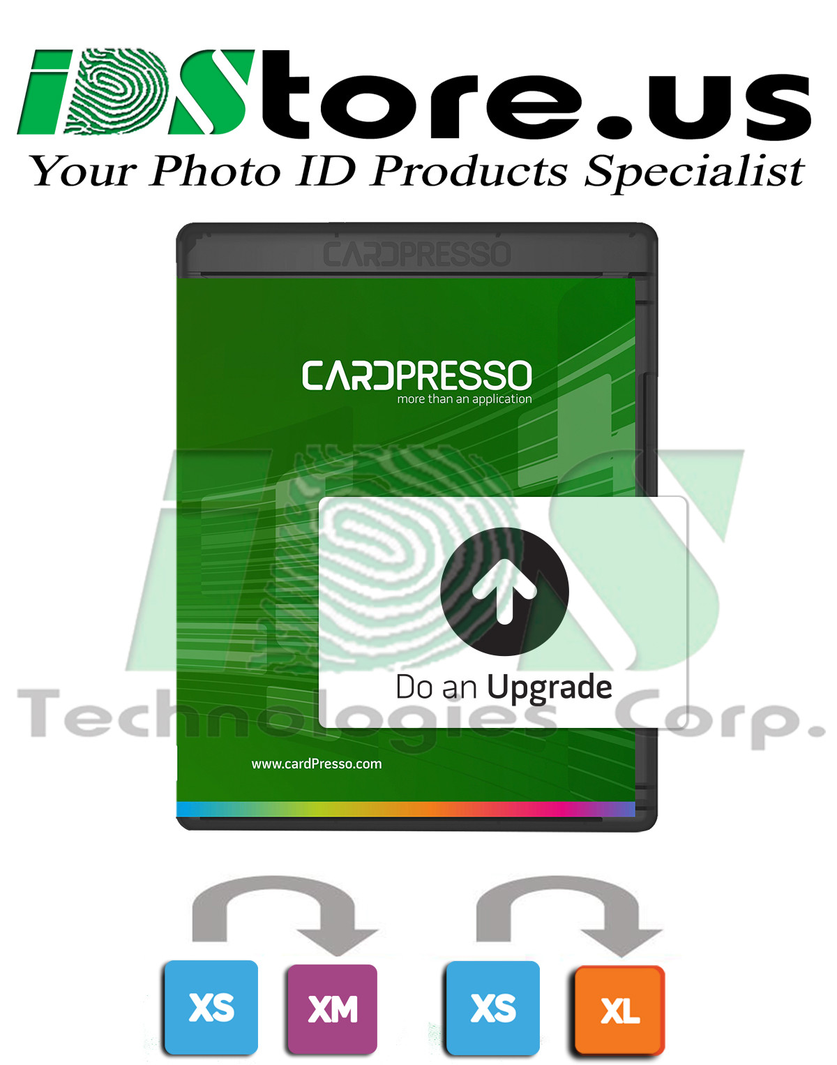 CardPresso XS Edition Software Upgrade To XM or XL (Latin America Region Only)