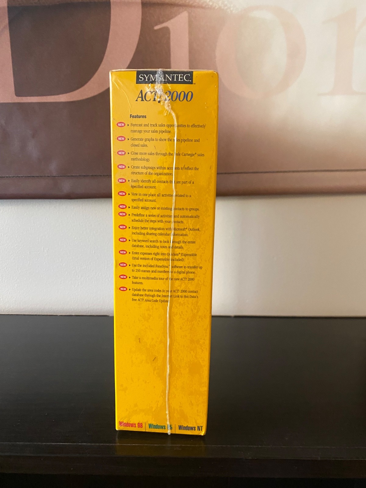 Vintage 2000 Symantec ACT! 2000 BRAND NEW SEALED – FAST SHIPPING 🚛🚛💨💨