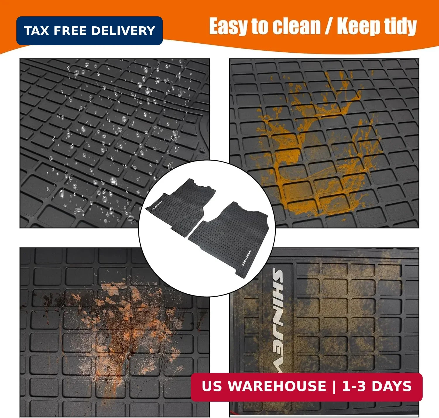 Floor Mats Compatible with Mack Granite 2013-2023,Pinnacle 2013-2023,Anthem 2018