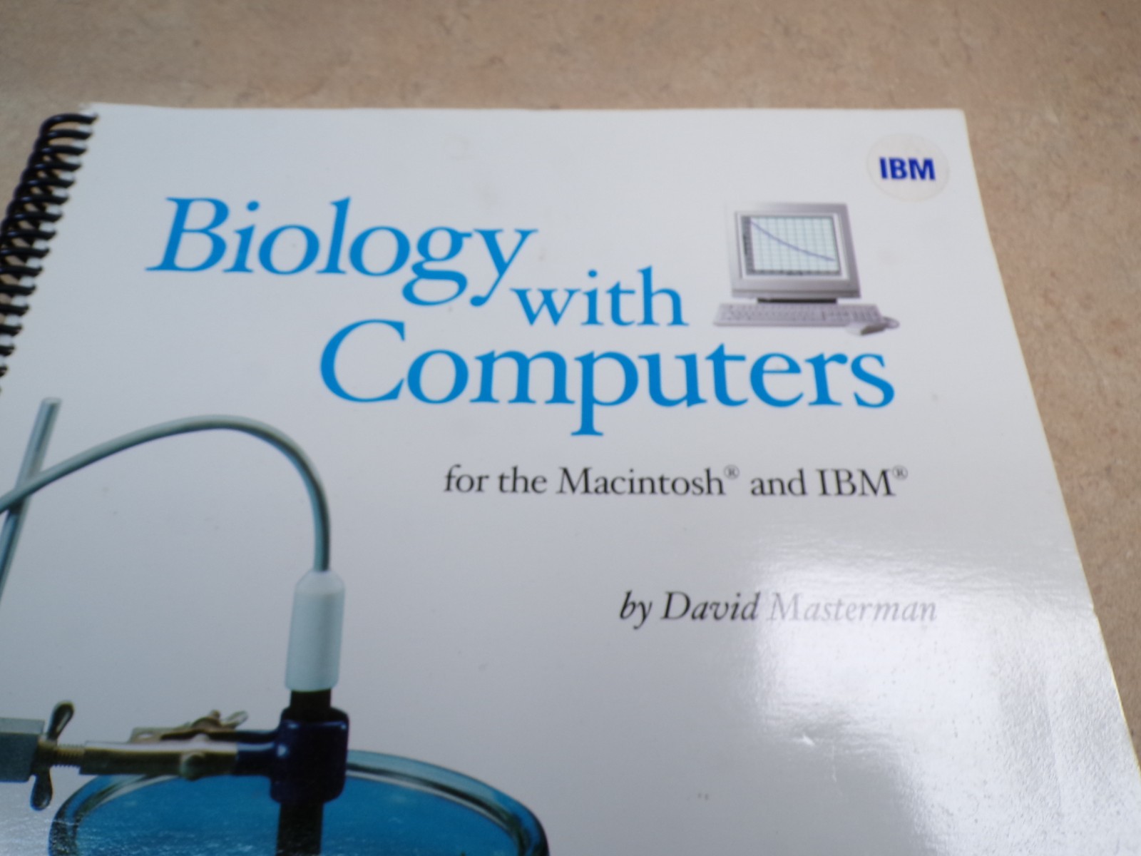 Software for Macintosh Vernier Biology with Computers Includes 3.5″ discs