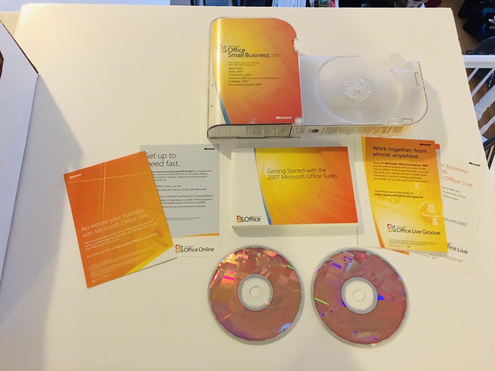 Microsoft Office 2007 Small Business Edition For 2PCs Full Ver MS