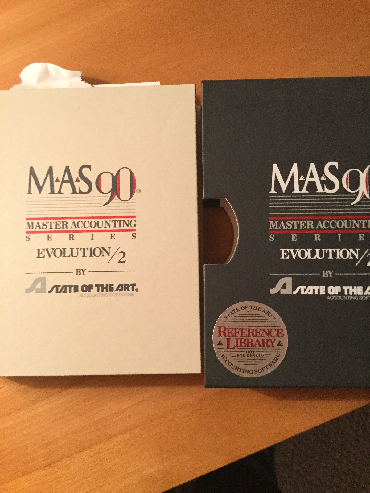 $2995 MAS 90 Evolution/2 . Library Master and Report Master For Unix. NFR Unused