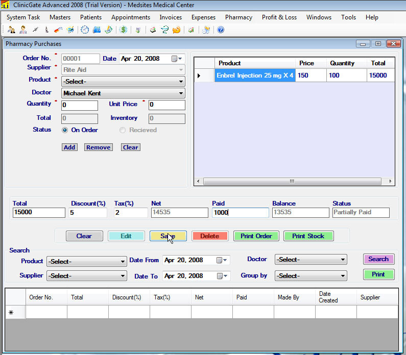 Medical Billing software – ClinicGate