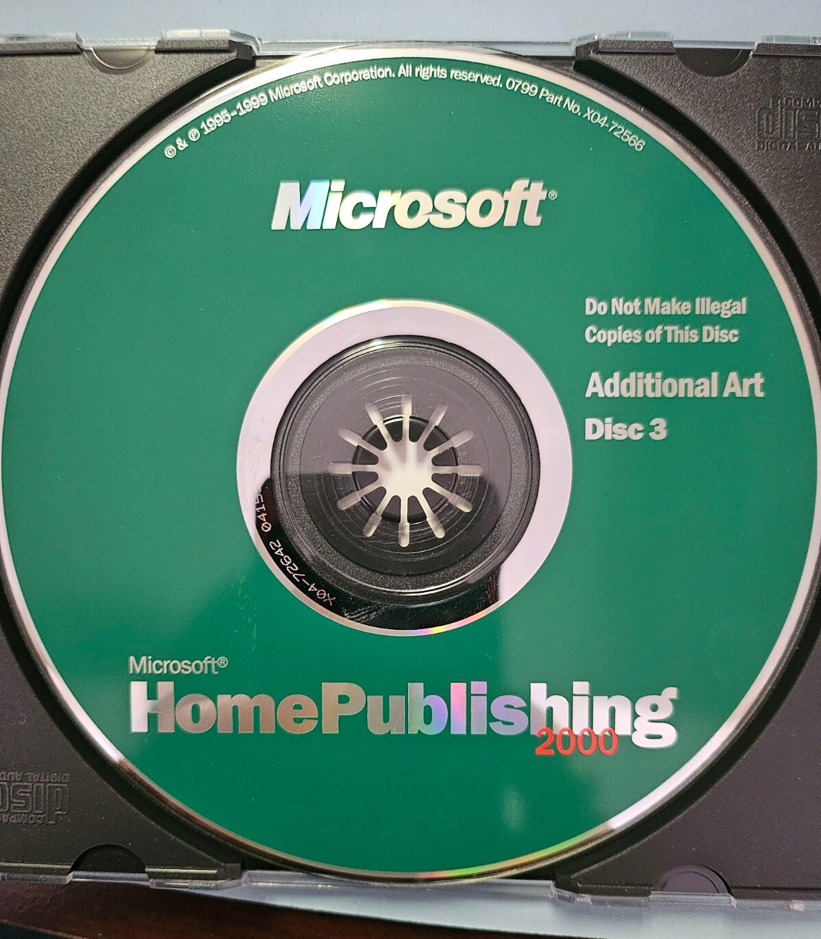 Microsoft Home Publishing 2000 Windows 95 or 98 3 CD Set Hallmark Connections